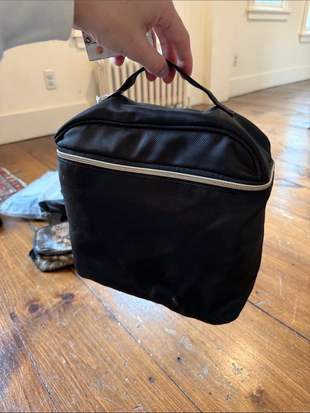 Black Sonia Kashuk Travel Toiletry Bag